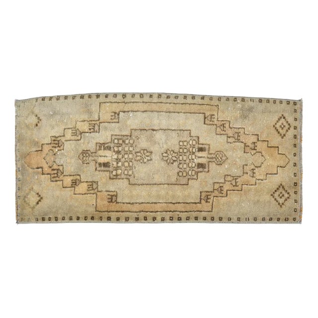 Oushak in Tan Color Rug For Sale