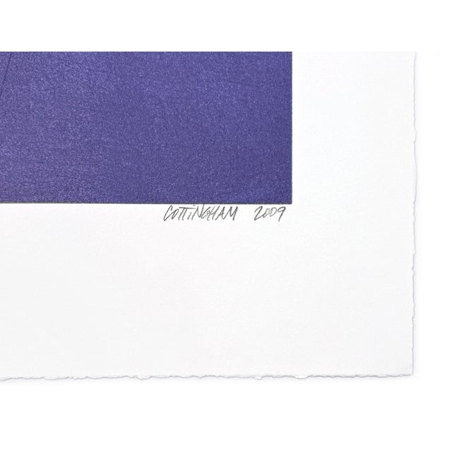Screen print in colors on wove paper with full margins from the American Signs portfolio. Hand signed and dated by Robert...