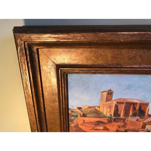 Signed Painting of the Aragon Region in Spain C.1931 For Sale - Image 10 of 13