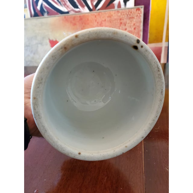 Vintage Chinese Porcelain Dragon Vase Five Claws For Sale In Boston - Image 6 of 6