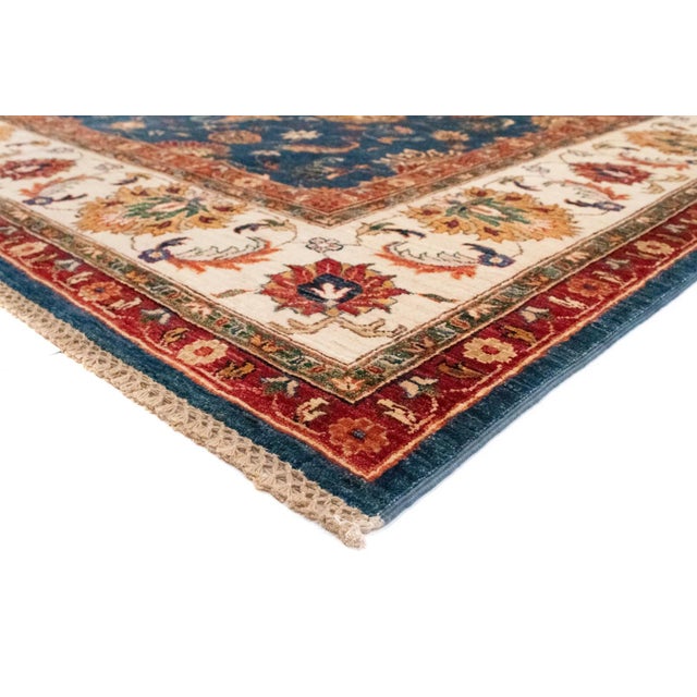 Ariana Ziegler Samarkand Rug in Wool For Sale - Image 9 of 11