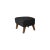 Contemporary Set of Dark Grey, Smoked Oak Rafsimonsvidar3 My Own Chair Footstool by Lassen For Sale - Image 3 of 6