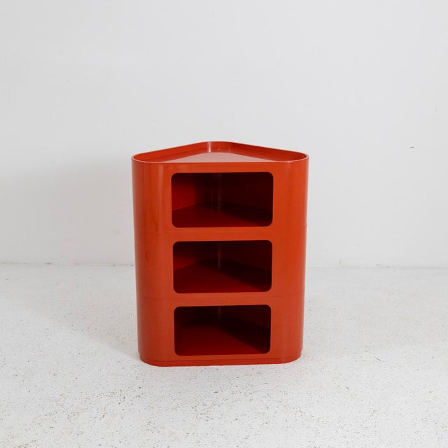 Valletto Triangolo Storage Unit from Valenti, 1970s For Sale - Image 6 of 7