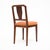Brown Pair of Walnut Dining Chairs, Vintage, French For Sale - Image 8 of 9