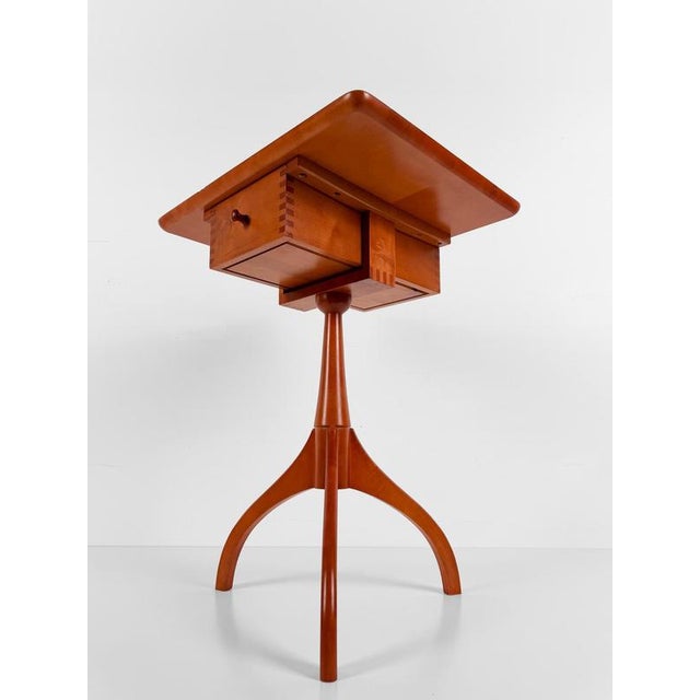 Side Tables in Cherry Wood by De Padova, 1980s, Set of 2 For Sale - Image 12 of 18