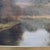 This antique oil on canvas painting, signed by Gregory Hollyer, dates to approximately 1900 and exemplifies the Hudson...
