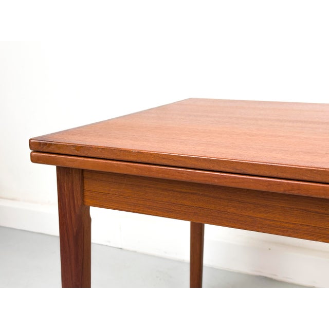 Extendable Teak Dining Table from Dyrlund Smith, 1960s For Sale - Image 14 of 18