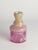 Bubblegum Pink and Yellow Art Glass Vase by Milan Vobruba, Sweden, 1980s For Sale - Image 13 of 14