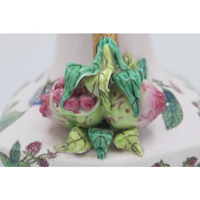 1960s Vintage Asian Ceramic Vase For Sale - Image 10 of 12