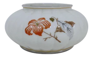 1940s Hutschenreuther Porcelain Flower Bowl
