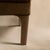 Vintage Sculptural Arched Leg Brown Velvet Ottoman - Mid-Century Modern Stool For Sale - Image 4 of 5