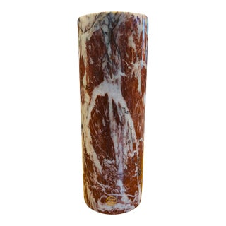 1950s Carrara Di Carrara Large Marble Vase For Sale