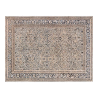 Authentic Persian Tabriz Handmade Wool Rug For Sale