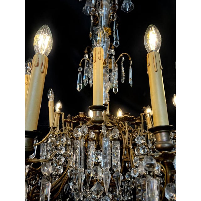 Bohemian Chandelier, Vienna, 1930s For Sale - Image 12 of 18
