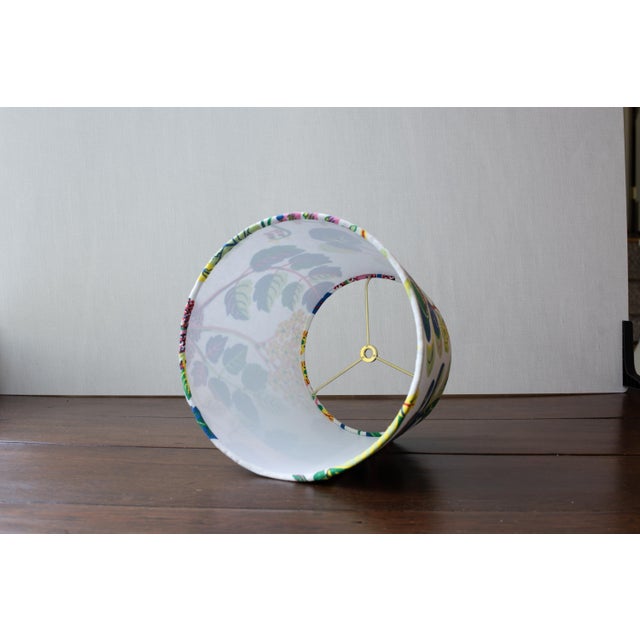 Mid-Century Modern Josef Frank Exotic Butterfly Handmade Lampshade For Sale - Image 3 of 10
