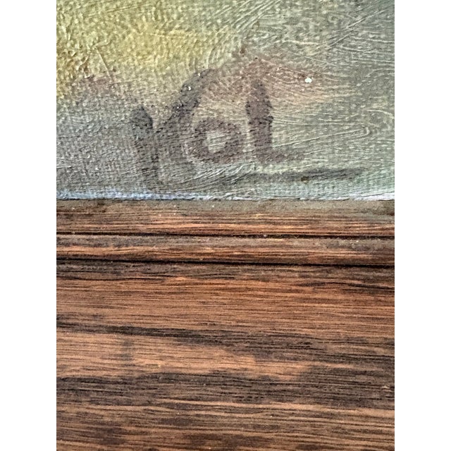 Mid-Century Modern 1960s Still Life by Art Student From Indiana University Signed: Kol For Sale - Image 3 of 4