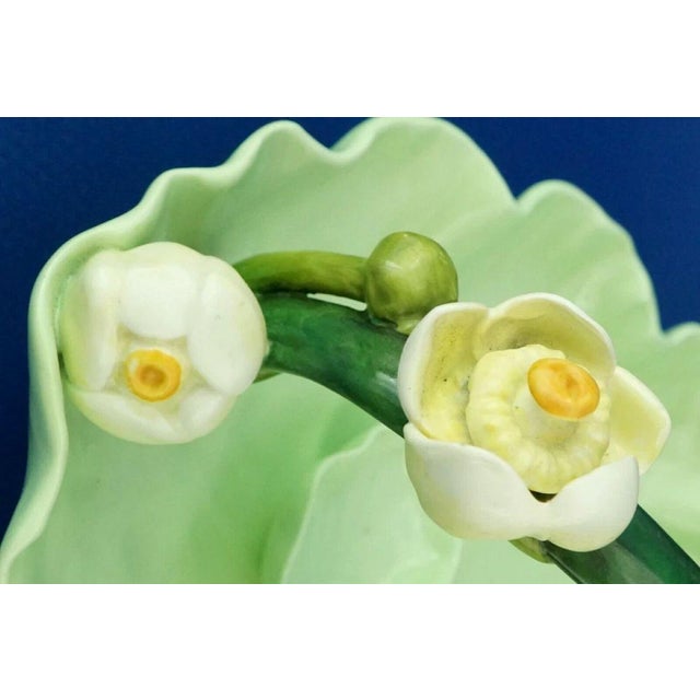 Art Nouveau Strawberry Service in Vitrified Majolica by George Jones, England, 1882, Set of 5 For Sale - Image 9 of 18