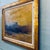 1980's Abstract Impressionist Desert Landscape - After Sunset by Robert Baranet - Rare Carl Laughlin Frame For Sale - Image 10 of 13