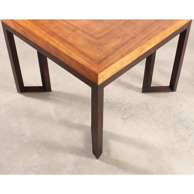 Wood Therien Studio Workshops Normandie Oak Games or Center Table For Sale - Image 7 of 18