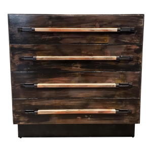 Postmodern Painted Chest of Drawers by Artist Lionel Lamy