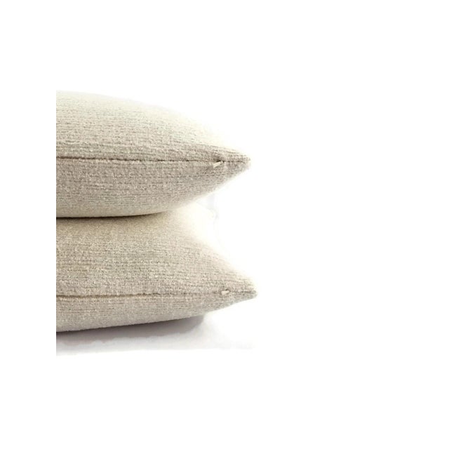 Beacon Hill Arches White Chenille Pillow Cover For Sale In Portland, OR - Image 6 of 8