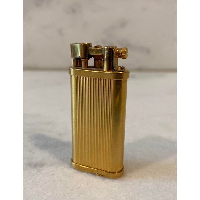 Vintage Dunhill Unique Gold Lighter Chairish