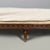 Vintage Italian Daybed in Beige Fabric and Wood, 1900s For Sale - Image 12 of 15