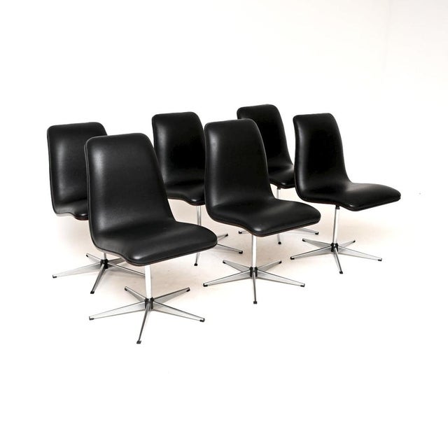Vintage Dining Table and Chairs attributed to Robert Heritage for Archie Shine, 1960, Set of 7 For Sale - Image 9 of 16