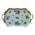 Herend Queen Victoria Rectangular Tray With Brach Handles For Sale