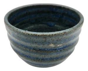 Vintage Studio Pottery Blue Bowl