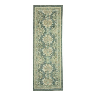 Turkish Oushak Runner Rug 2'10" x 8' #17528 For Sale