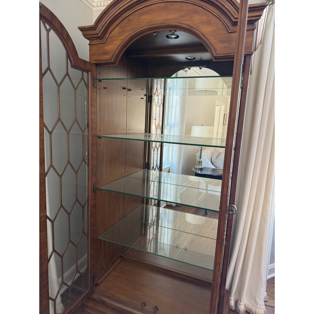 Hooker Furniture Hooker Furniture “Seven Seas” Collection Curio China Caninet For Sale - Image 4 of 7