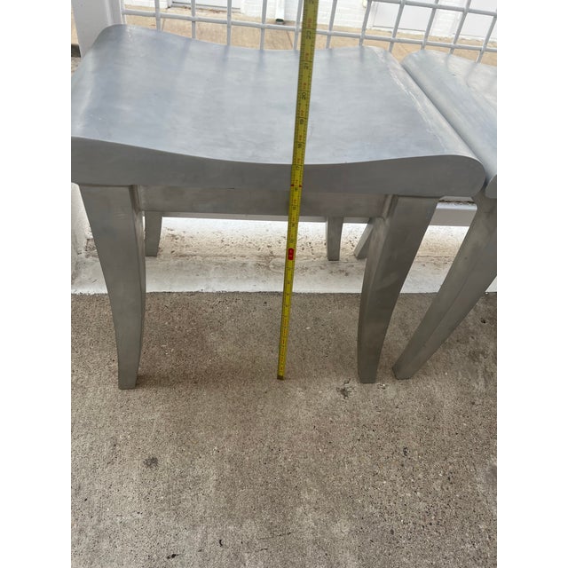 Sutherland Furniture Metal Stools Set of 2 Chairish