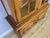 Vintage French Louis XIV Style Oak Display Cabinet For Sale - Image 12 of 16