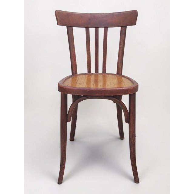 Art Deco Bentwood Bistro Chairs, 1930s, Set of 2 For Sale - Image 3 of 15