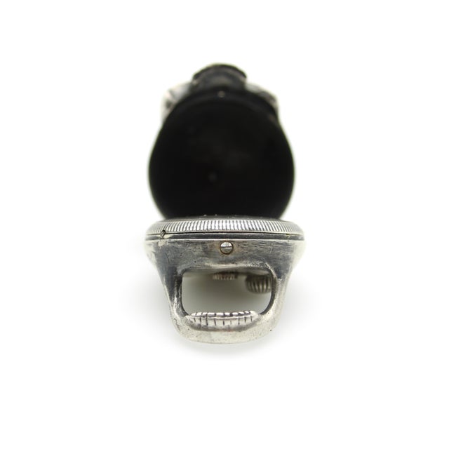 Traditional Paul Ditisheim Silver Hamlet Skull Pocket Watch Circa 1915 For Sale - Image 3 of 13