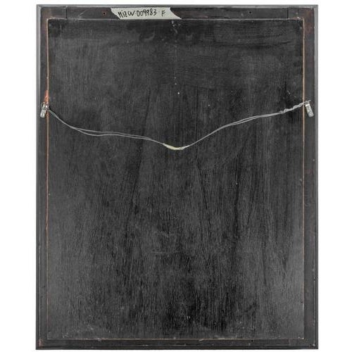 1940s Vintage Art Deco Wall Mirror, Italy, 1940s For Sale - Image 5 of 6