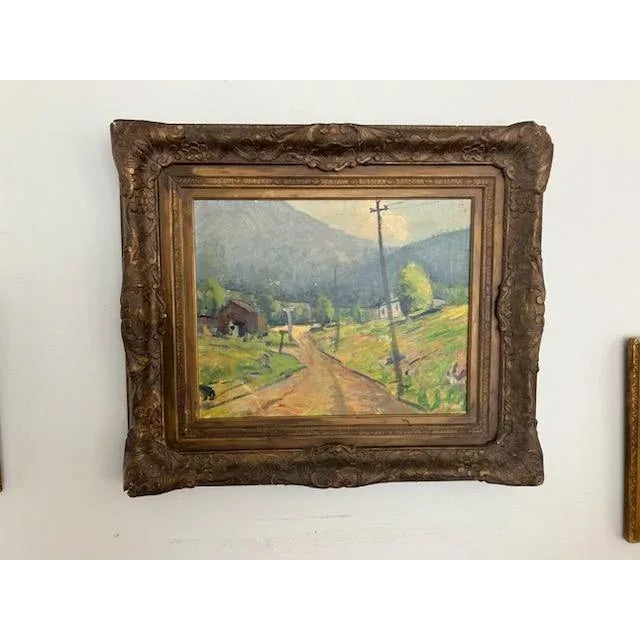 Textile Cecil Chichester (New York, 1891-1963) "Fall Gaiety" C.1920 For Sale - Image 7 of 8