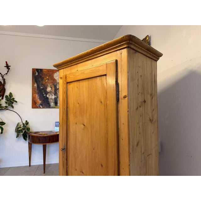 Farmhouse Cabinet in Natural Wood For Sale - Image 6 of 18