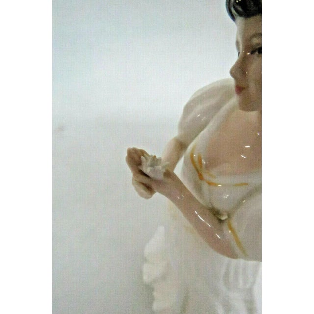English Royal Doulton HN3381 Maria English Bone China Porcelain Figurine For Sale - Image 3 of 11