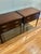 1980’s Ethan Allen Georgian Court Mahogany Nightstands With Glass Tops & Brass Hardware - A Pair For Sale - Image 11 of 18