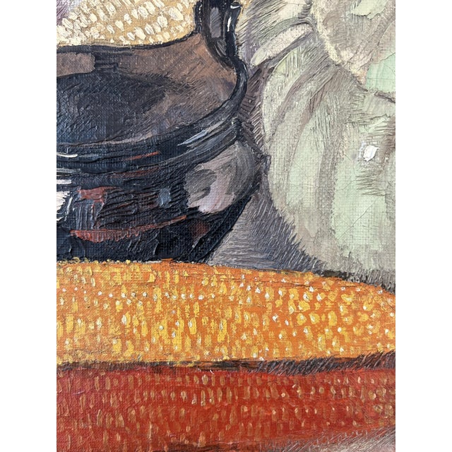 Piero Poraccia, Epis de maïs, 1924, Oil on Canvas, Framed For Sale - Image 4 of 12