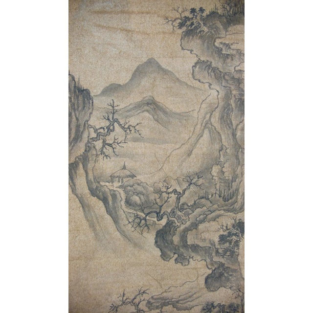 Early 20th Century Chinese Landscape Scroll For Sale In Portland, OR - Image 6 of 11
