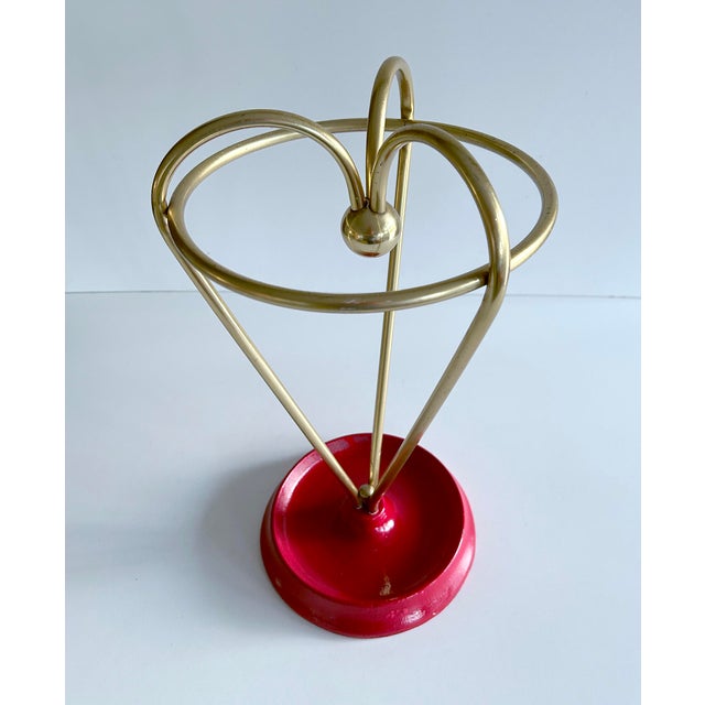 Metal Mid-Century Umbrella Stand, 1950s For Sale - Image 7 of 12