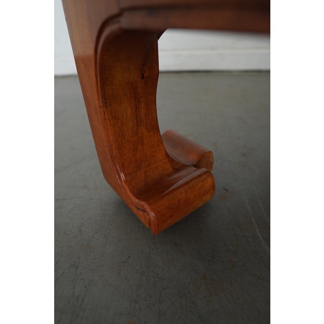 Vintage Century Furniture Burlwood Coffee Table For Sale - Image 12 of 13