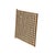 This vintage wooden lattice screen features a classic square-grid design, characteristic of traditional East Asian...