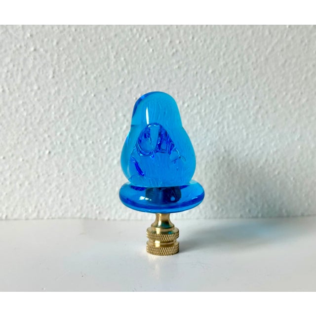 Bluebird Glass Lamp Finial For Sale In Madison - Image 6 of 8