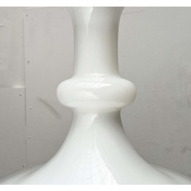 Vintage Danish Etude Glass Pendant Lamp by Michael Bang for Royal Copenhagen, Holmegaard, 1970s For Sale - Image 18 of 18