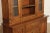 Wood 1970s Heywood Wakefield Oak Georgian Style Illuminated Bookcase China Cabinet For Sale - Image 7 of 13