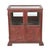Wooden Display Case with Red Patina For Sale - Image 6 of 6